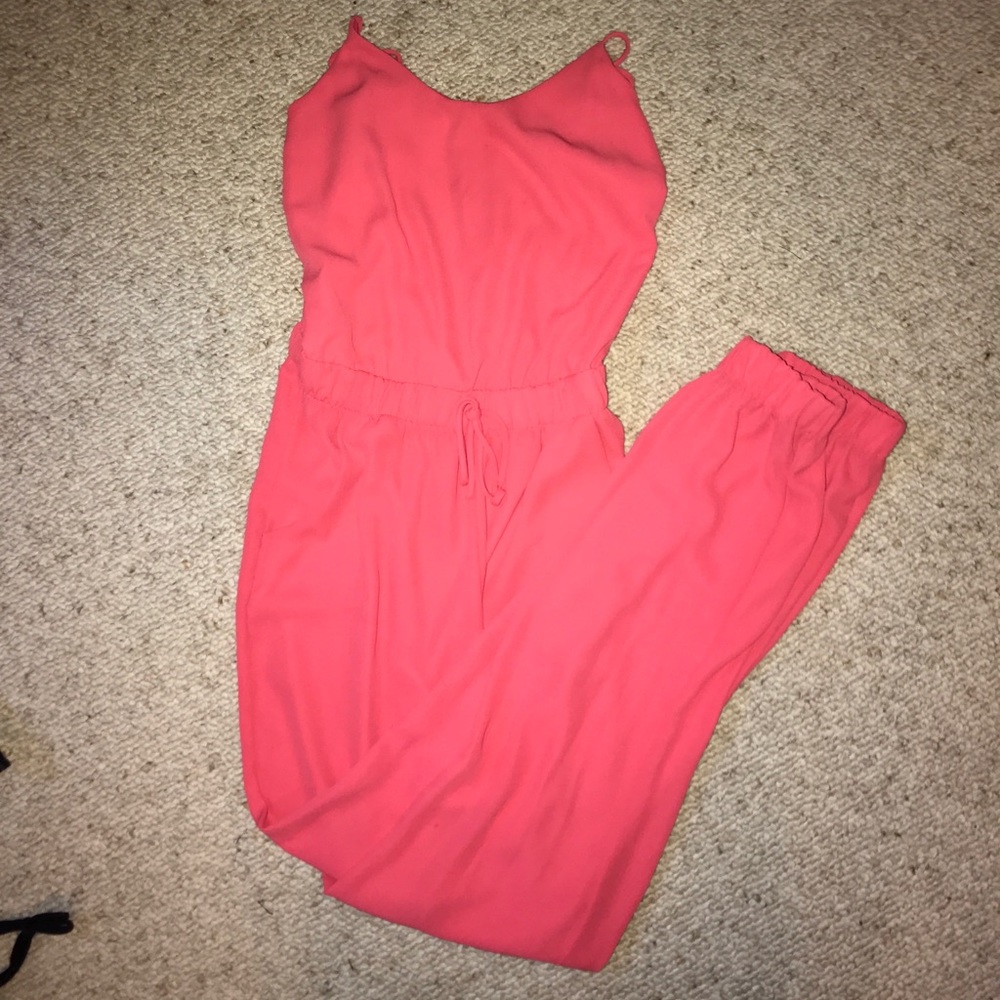 Rumors salmon color jumpsuit